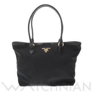 Prada Tote Bag Black Soft Calfskin Handbag